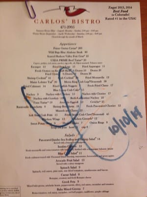 Menu photo 8 Carlos Bistro Colorado Springs, CO Menu photo 8 Carlos Bistro Colorado Springs, CO