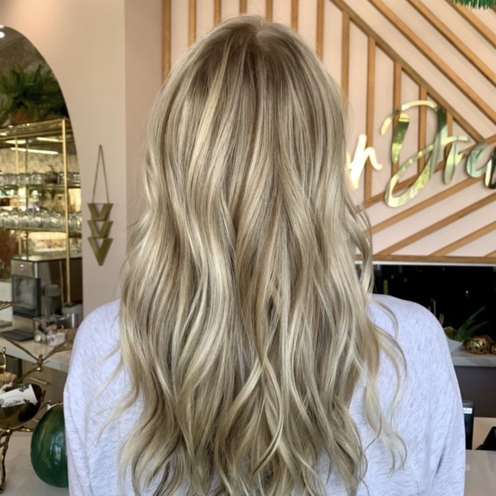 Salon Drew - Subtle highlights with lowlights for dimensions, a nice gloss to finish and blend! I'm so in love! - Hair Salons Near Me - Long Beach, California Salon Drew - Subtle highlights with lowlights for dimensions, a nice gloss to finish and blend! I'm so in love! - Hair Salons Near Me - Long Beach, California