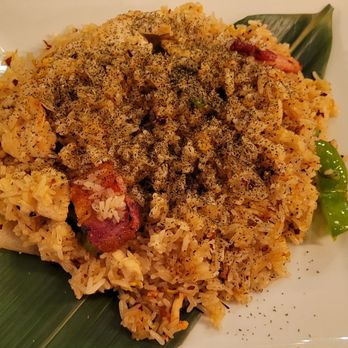 Blue Orchid - a plate of food on a table - Pan Asian Near Me - New Haven, Connecticut