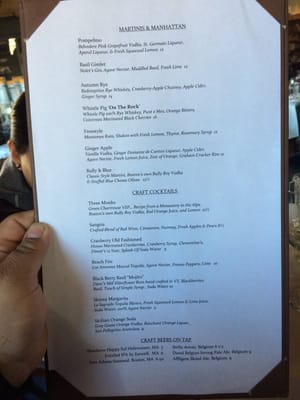 Menu photo 5 Tosca Hingham, MA