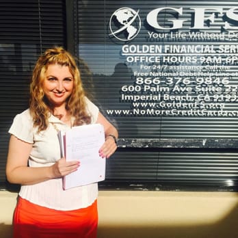 Golden Financial Services - A Credit Specialist Outside the Golden Financial Services office. - Debt Relief Services Near Me - Imperial Beach, California Golden Financial Services - A Credit Specialist Outside the Golden Financial Services office. - Debt Relief Services Near Me - Imperial Beach, California