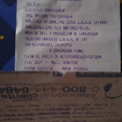 Carrefour - Ticket del lugar