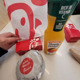 Chick-fil-A- Chicken Biscuit Meal