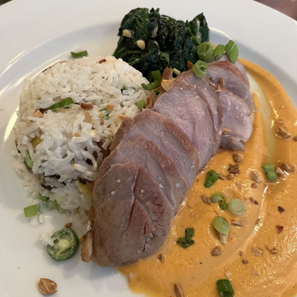 El Pavo Real - Duck breast special coconut rice - Mexican Near Me - New Orleans, Louisiana