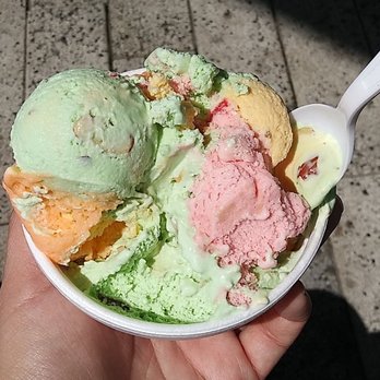 Navy Pier - Rainbow Ice cream minus the chocolate - Landmarks & Historical Buildings Near Me - Chicago, Illinois