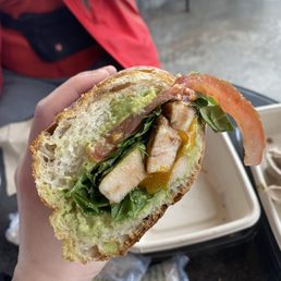 Chicken sandwich! Amazing!