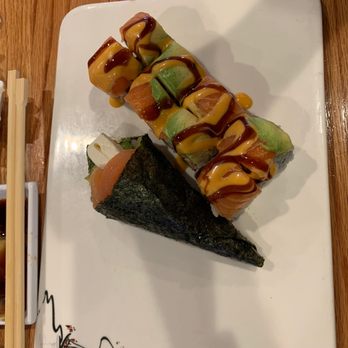 Mr Tokyo Japanese Restaurant - Mystery and Philly roll. - Sushi Bars Near Me - Monroe, North Carolina Mr Tokyo Japanese Restaurant - Mystery and Philly roll. - Sushi Bars Near Me - Monroe, North Carolina