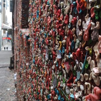 The Gum Wall - Local Flavor Near Me - Seattle, Washington The Gum Wall - Local Flavor Near Me - Seattle, Washington