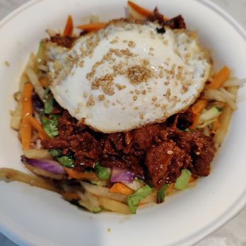 Ondubu - Spicy pork bimbim-bap - Korean Near Me - Rutherford, New Jersey
