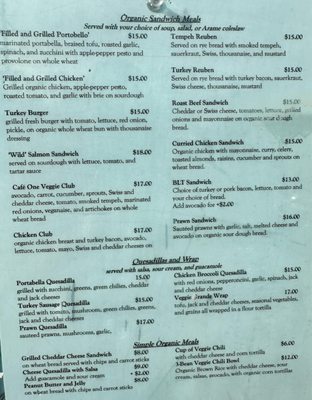 Menu photo 7 Cafe 1 Fort Bragg, CA Menu photo 7 Cafe 1 Fort Bragg, CA