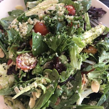 Beach Plum Kitchen - Beach Plum salad with marinated grilled chicken - New American Near Me - Carlsbad, California