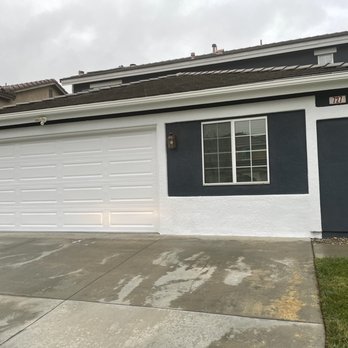 Freedom Painting - Great beautiful Garage door, trimming painted & phaicia repaired above garage (wood trim) & painted. Beautiful!!!! - Painters Near Me - San Bernardino, California Freedom Painting - Great beautiful Garage door, trimming painted & phaicia repaired above garage (wood trim) & painted. Beautiful!!!! - Painters Near Me - San Bernardino, California