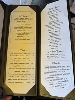 Menu photo 7 Cheever's Cafe Oklahoma City, OK