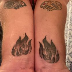 Zurn Tattoos - The flames are what I had done.