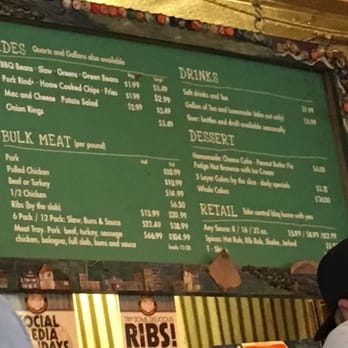 Central BBQ - Half of the menu - Barbeque Near Me - Memphis, Tennessee