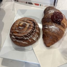 Raspberry Filled Croissant