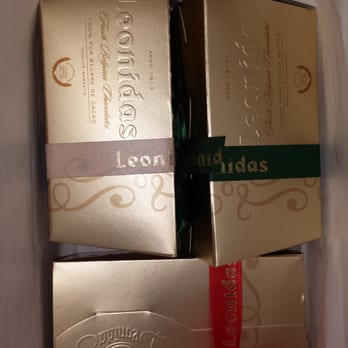 Leonidas - LOTS of sweets to choose (just like Belgian shops) for Christmas - Chocolatiers & Shops Near Me - Schiphol, New Hampshire