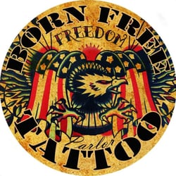 Born Free Tattoo Parlor - Born Free Tattoo Parlor Logo