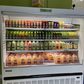 Arden's Garden - a refrigerated display of juices - Juice Bars & Smoothies Near Me - Atlanta, Georgia