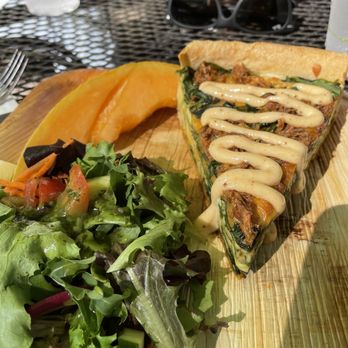 Leaping Lizard Cafe - Crab Quiche - Cafes Near Me - Virginia Beach, Virginia