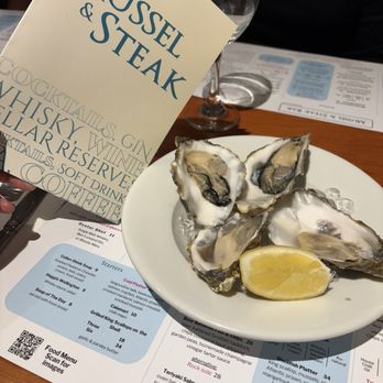 The Mussel and Steak Bar - Oysters - Seafood Near Me - Edinburgh, EDH