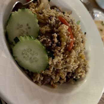 Thai St Cafe - Basil Fried Rice (3 stars) - Thai Near Me - Las Vegas, Nevada Thai St Cafe - Basil Fried Rice (3 stars) - Thai Near Me - Las Vegas, Nevada