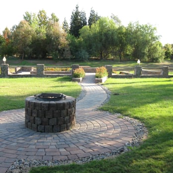R. Lacy Interlocking Pavers - Fire pit on Circle Kit with 20' Walkway Typical 3 day job. Under 200 Sq.Ft. Good Access Starts at $9,400. Add11% for poor accessibility. - Masonry/Concrete Near Me - Madera, California
