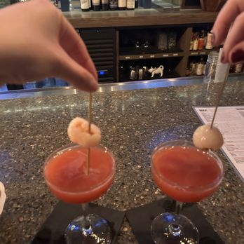 Eureka! - strawberry lychee martini!! - American Near Me - Cupertino, California