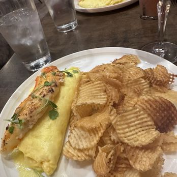 Wren & Wolf - Buttered King Crab French Omelette - Cocktail Bars Near Me - Phoenix, Arizona