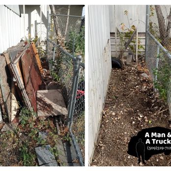 A Man & A Truck - Before & After. - Junk Removal & Hauling Near Me A Man & A Truck - Before & After. - Junk Removal & Hauling Near Me