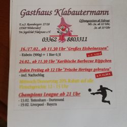 Gasthaus Klabautermann