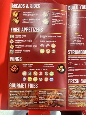 Menu photo 1 Fox's Pizza Den Peyton, CO Menu photo 1 Fox's Pizza Den Peyton, CO