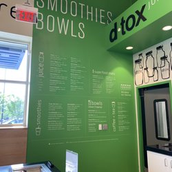 Dtox - Decatur - Wall menu