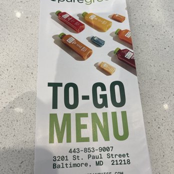 Pure Green - Juice Bars & Smoothies Near Me - Baltimore, Maryland Pure Green - Juice Bars & Smoothies Near Me - Baltimore, Maryland
