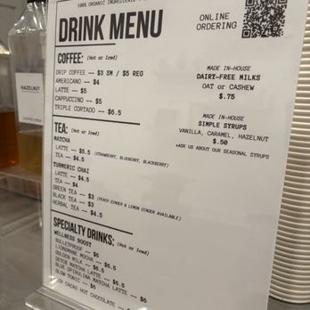 Pace Cafe - Drinks menu - Coffee & Tea Near Me - Cleveland, Ohio