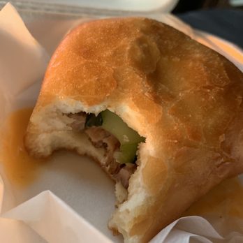 Sky Asian Fusion - This happened to be the Pork Belly Banh Mi Slider. I had the first bite and didn't want to share!!!! - Asian Fusion Near Me - Leander, Texas Sky Asian Fusion - This happened to be the Pork Belly Banh Mi Slider. I had the first bite and didn't want to share!!!! - Asian Fusion Near Me - Leander, Texas