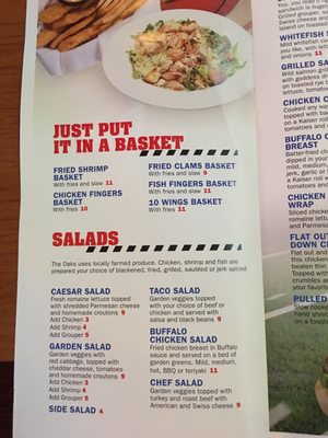 Menu photo 8 Keith's Oaks Bar & Grill Brandon, FL