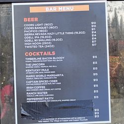 T-Rex Grill - Decent cocktail prices. They also had a dirty Shirley temple for $11 too.
