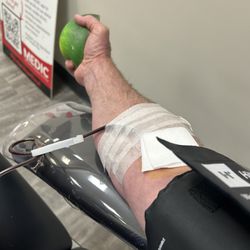 Medic Regional Blood Center - Another AlYX donation in the books.