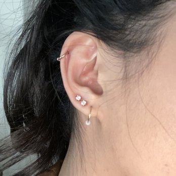 Plan9piercing - Double upper lob and helix piercing - Tattoo Near Me - Henderson, Nevada Plan9piercing - Double upper lob and helix piercing - Tattoo Near Me - Henderson, Nevada
