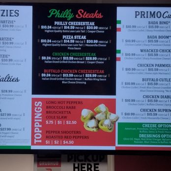 PrimoHoagies - Menu - Sandwiches Near Me - Murrysville, Pennsylvania PrimoHoagies - Menu - Sandwiches Near Me - Murrysville, Pennsylvania