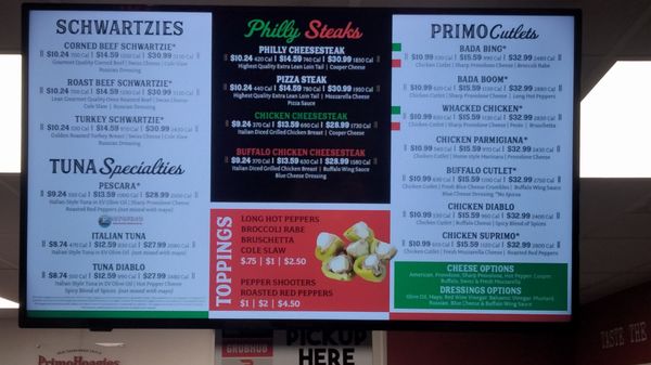 Menu photo 3 PrimoHoagies Murrysville, PA Menu photo 3 PrimoHoagies Murrysville, PA