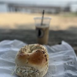 Baron's Bagels - Everything Bagel Scallion Cream Cheese