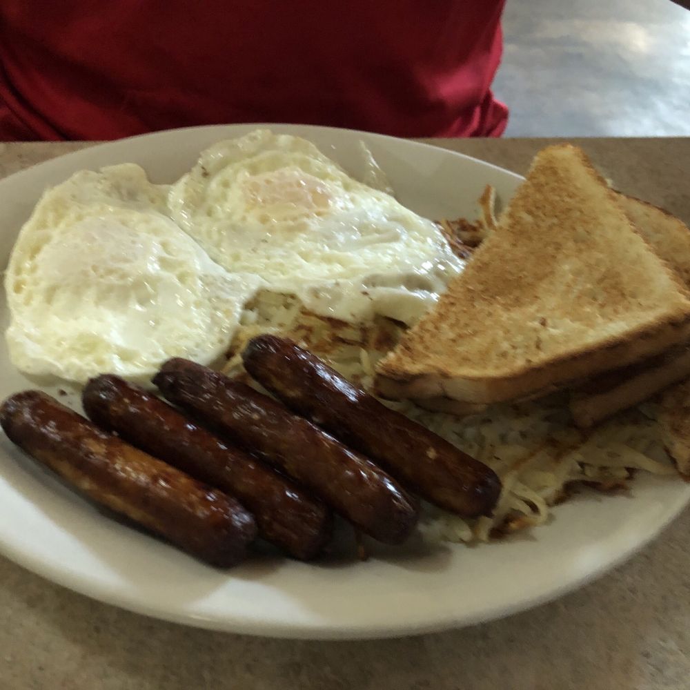 Dakota Farms - Eggs hash browns toast and sausage - New American Near Me - Rugby, North Dakota Dakota Farms - Eggs hash browns toast and sausage - New American Near Me - Rugby, North Dakota