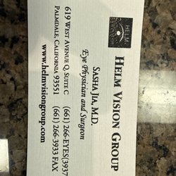 Helm Vision Group - MD I saw