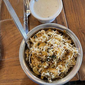 Royal Taj - Chicken biryani with yogurt - Indian Near Me - Columbia, Maryland Royal Taj - Chicken biryani with yogurt - Indian Near Me - Columbia, Maryland