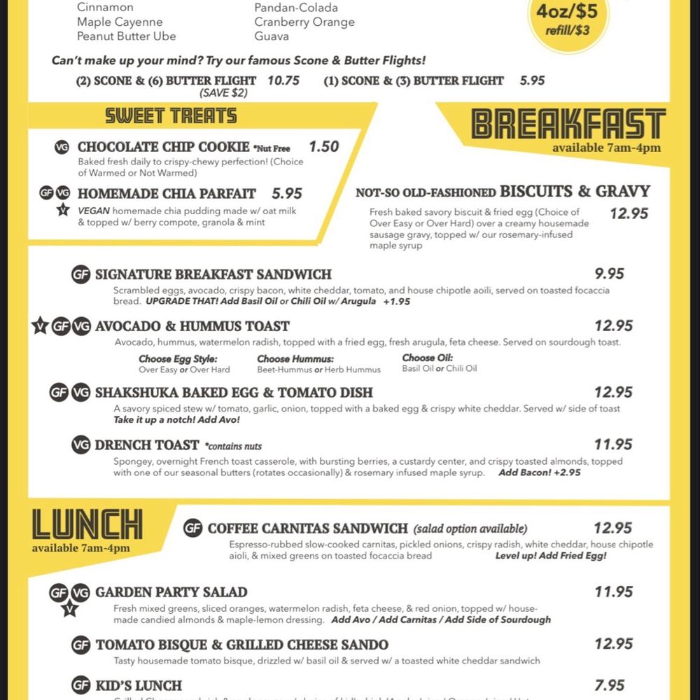 Public Square - menu as of 2/24/24 - Coffee & Tea Near Me - La Mesa, California Public Square - menu as of 2/24/24 - Coffee & Tea Near Me - La Mesa, California