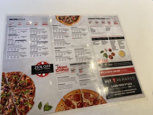 Menu photo 1 Pizza Hut Burnaby, BC Menu photo 1 Pizza Hut Burnaby, BC