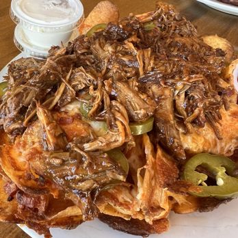 104 Main Public House - Bbq pulled pork nachos. - American Near Me - Topsham, Maine