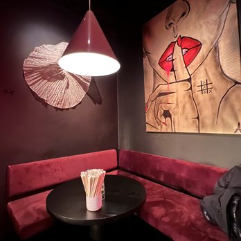 NORI BAR - Inside table - Cocktail Bars Near Me - Stockholm, Alberta